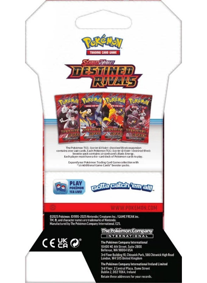Pokemon Pokémon Destined Rivals Sleeved Booster Pack - Image 5
